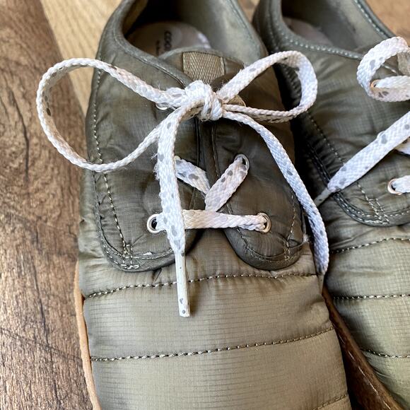 Cool Planet by Steve Madden Women's Green Loungee Puffer Sneaker 11M - Picture 9 of 12